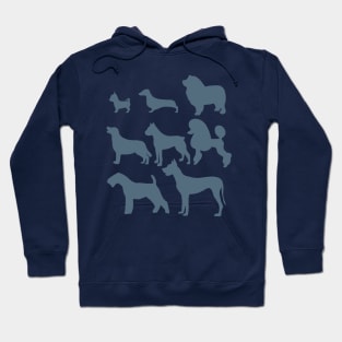 Dog silhouettes Hoodie